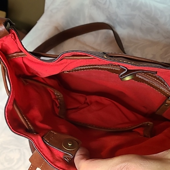 Lucky Brand Kenya Straw Bucket Bag NWT - Picture 4 of 9